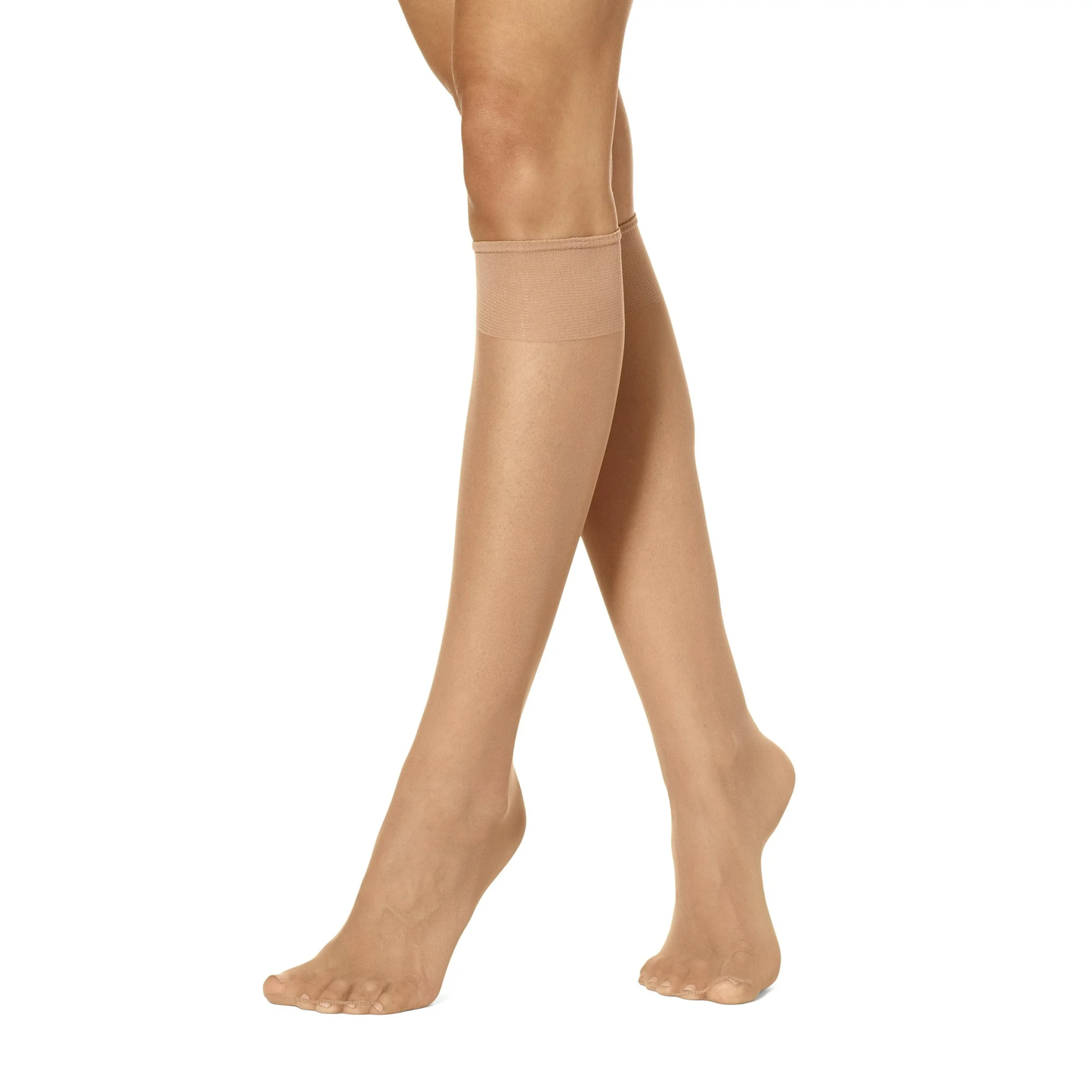 Visit the SOMER Store SOMER 3-Pair Knee High Sheer Stockings Silky Socks for women Breathable Comfort Fit High Stockings