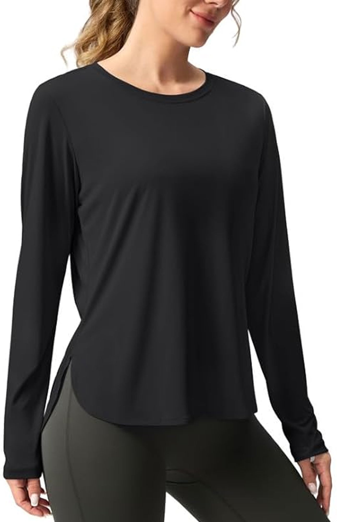 MLDRA Women's Sun Shirts UPF 50+ Long Sleeve Hiking Tops Lightweight Quick Dry UV Protection Outdoor Clothing