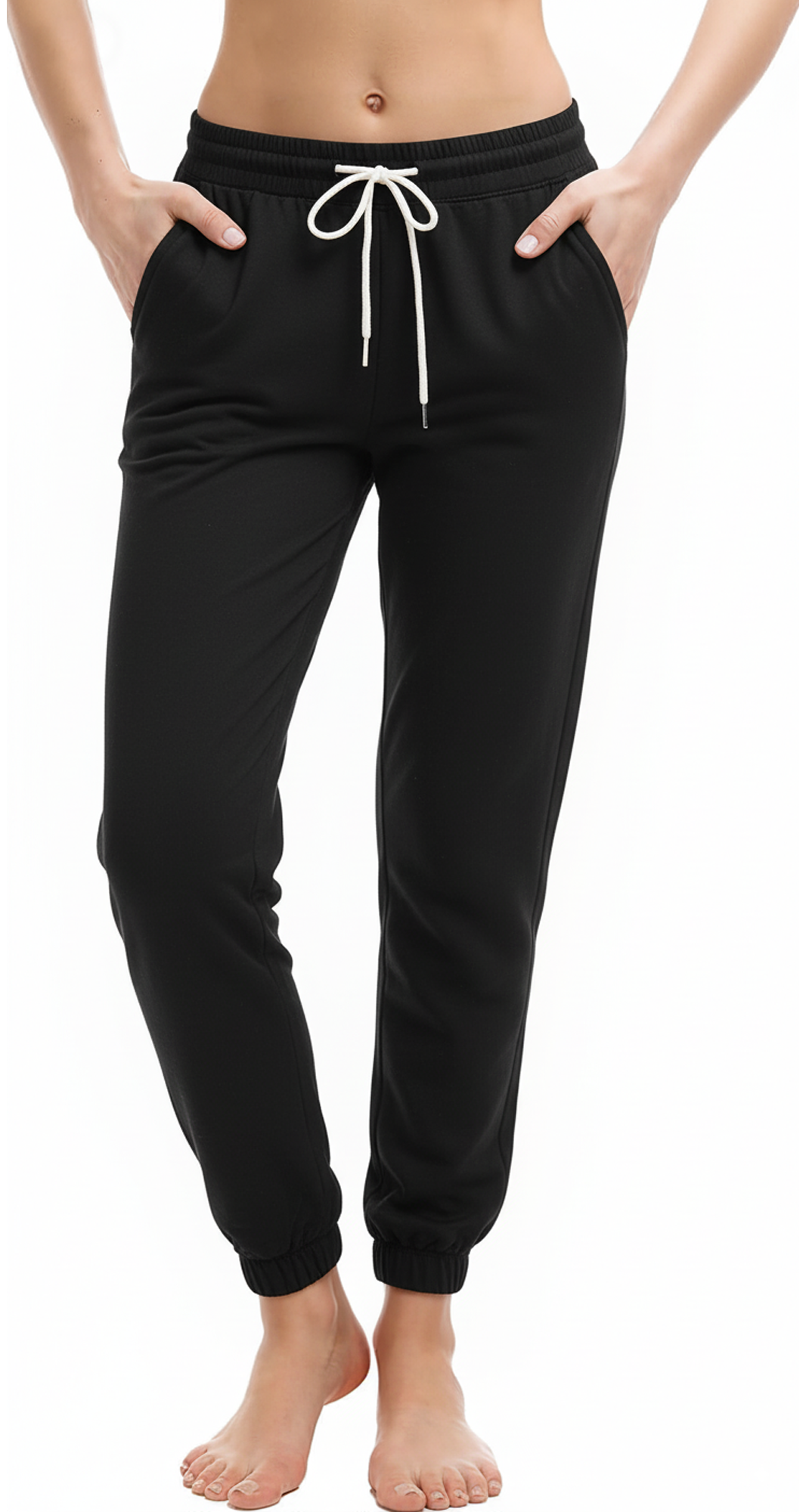 MLDRA Sweatpants Women, Joggers for Women with Pockets, Womens Pants Cinch Bottom Drawstring Athletic