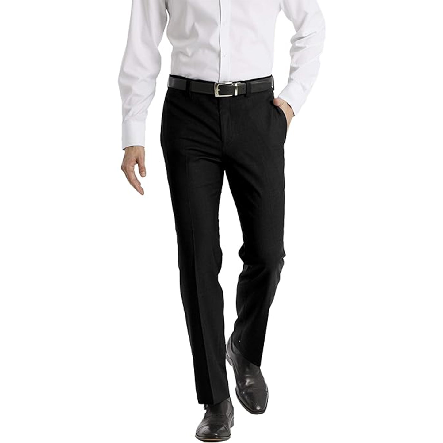 Men's Dress Pants Lounge Casual Big and Tall Work Travel Golf Business Trousers Straight Fit