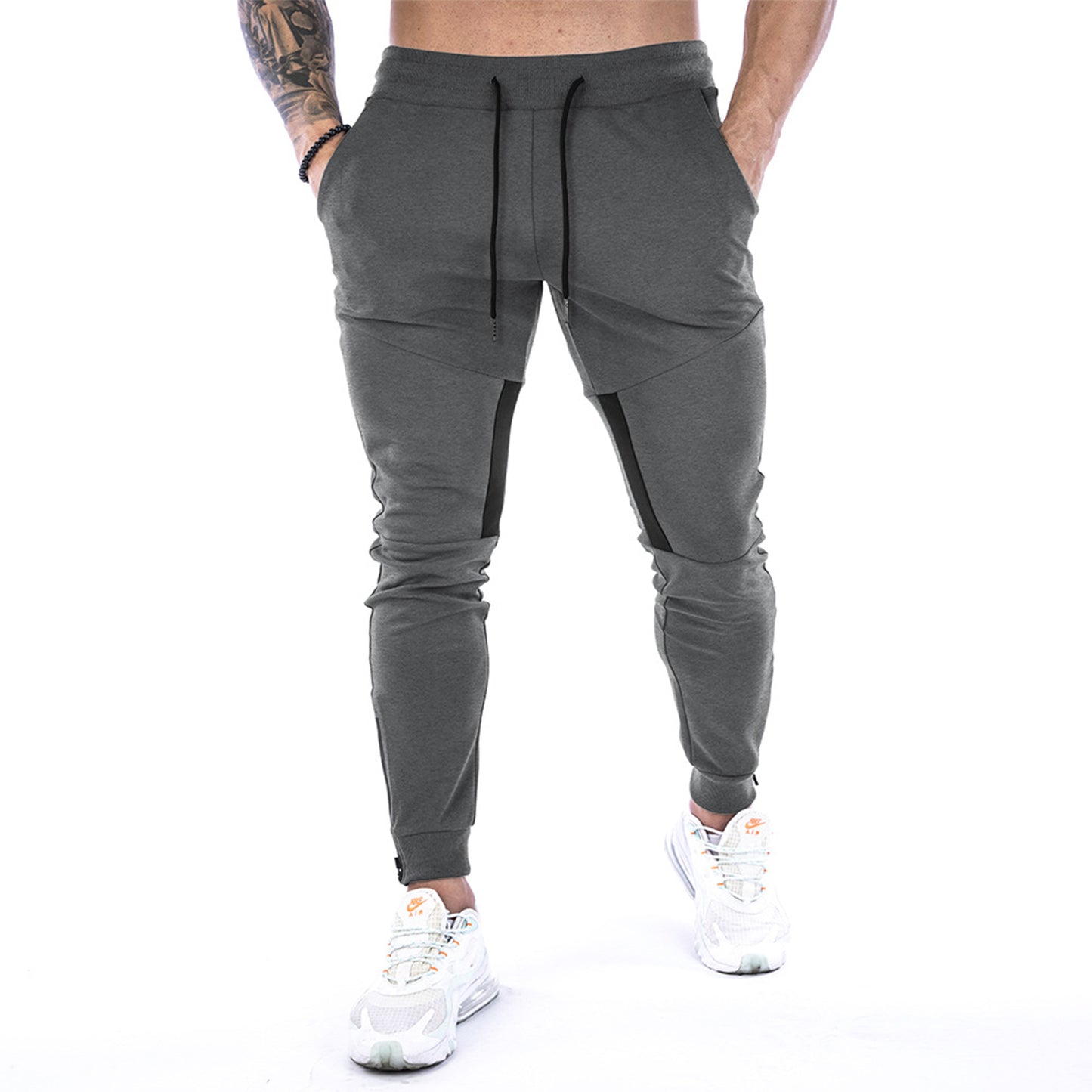 Men's Sweatpants Joggers Pants Athletic Workout Lightweight Running Sports Trousers Pockets