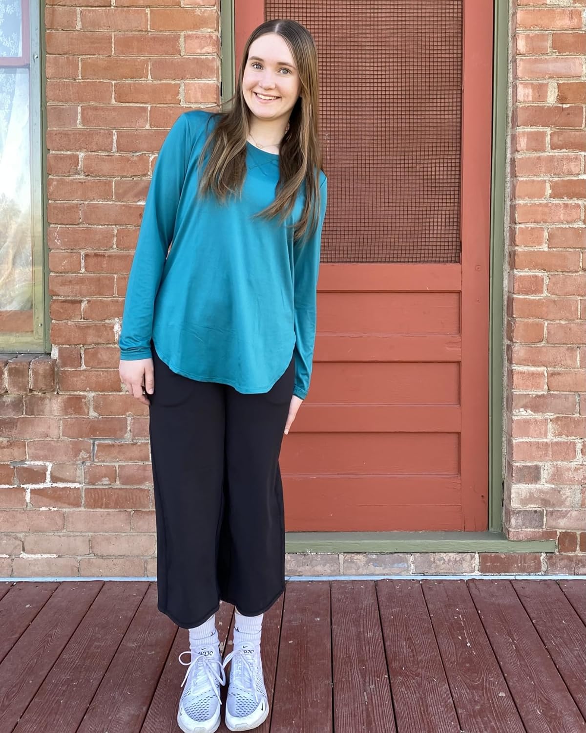 Capri Pants for Women Wide Leg Yoga Pants with Pockets High Waist Workout Pant Casual Work Pants Flare Leggings for Summer (Available in Plus Size)