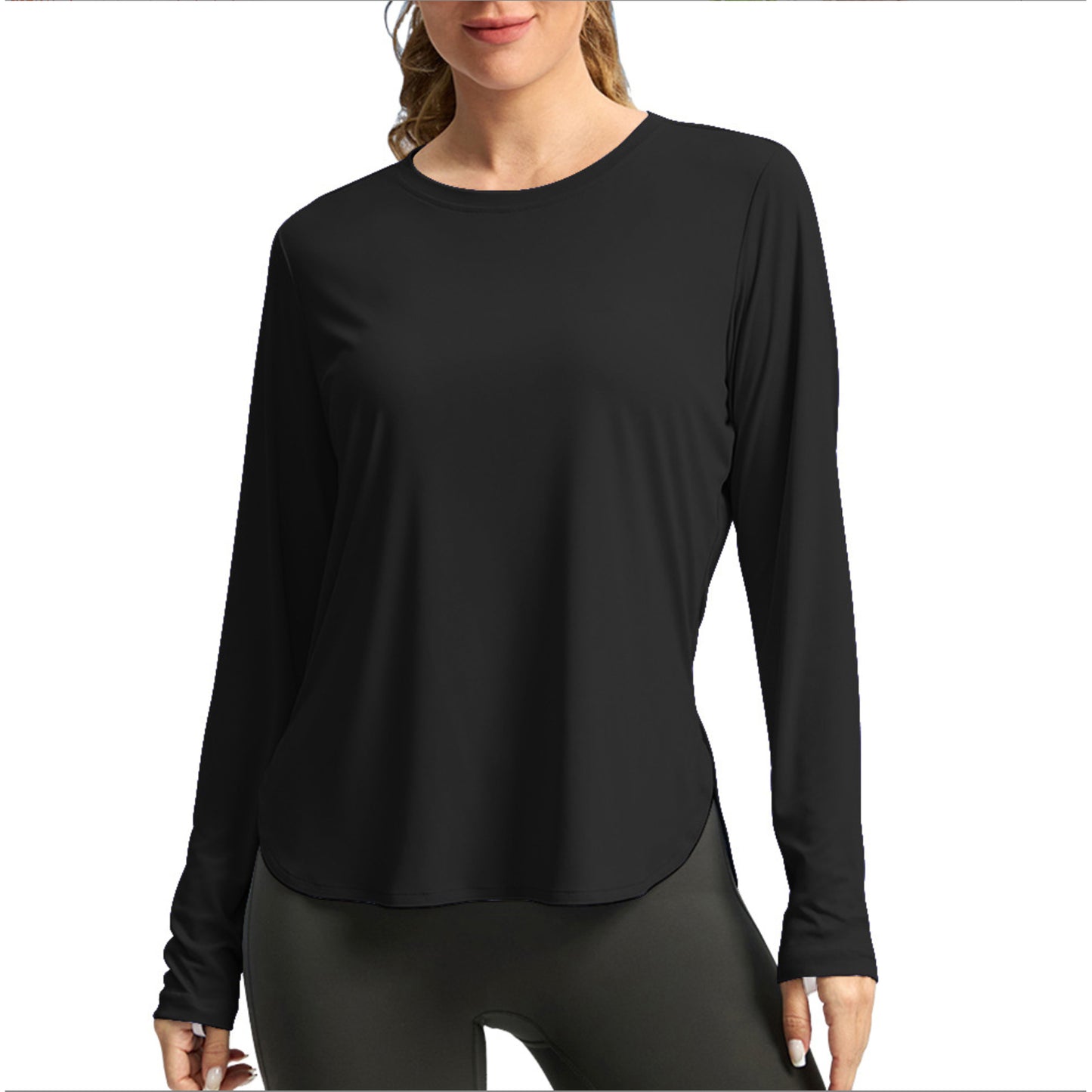 MLDRA Women's Sun Shirts UPF 50+ Long Sleeve Hiking Tops Lightweight Quick Dry UV Protection Outdoor Clothing