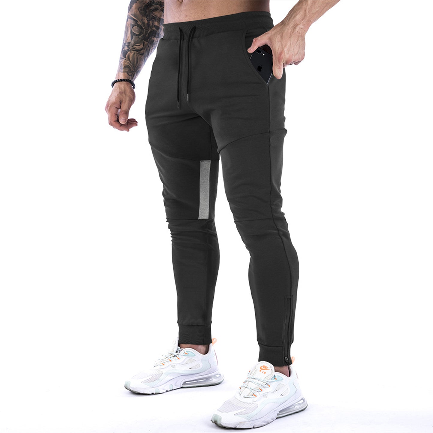 Men's Sweatpants Joggers Pants Athletic Workout Lightweight Running Sports Trousers Pockets