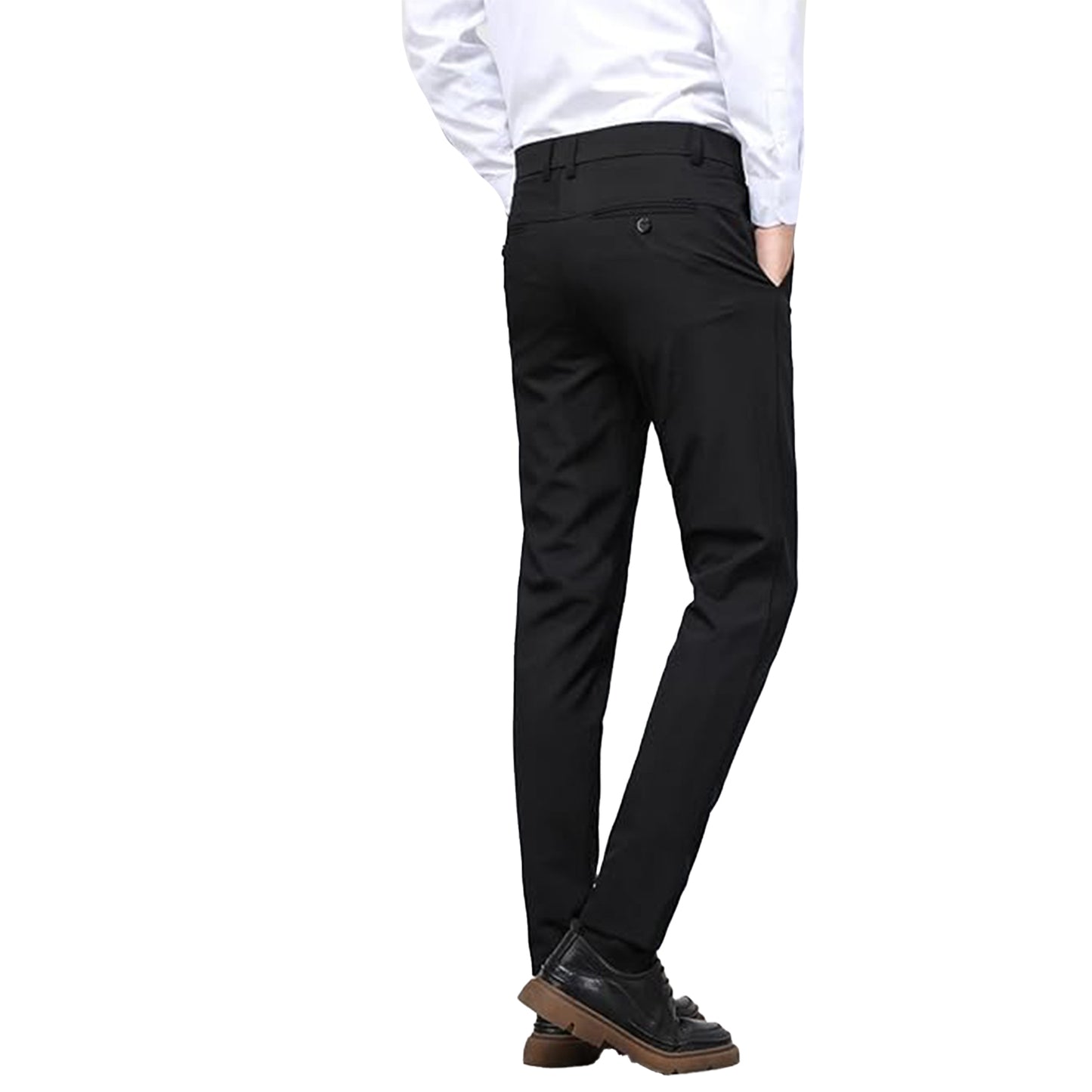 Men's Dress Pants Lounge Casual Big and Tall Work Travel Golf Business Trousers Straight Fit