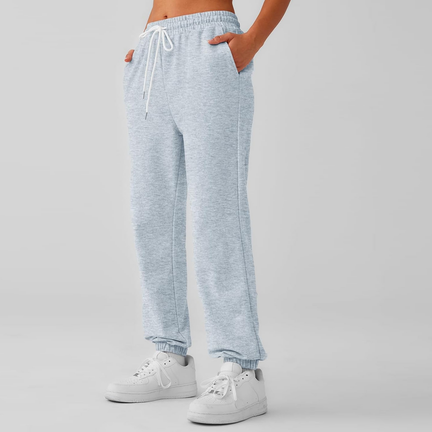 MLDRA Sweatpants Women, Joggers for Women with Pockets, Womens Pants Cinch Bottom Drawstring Athletic