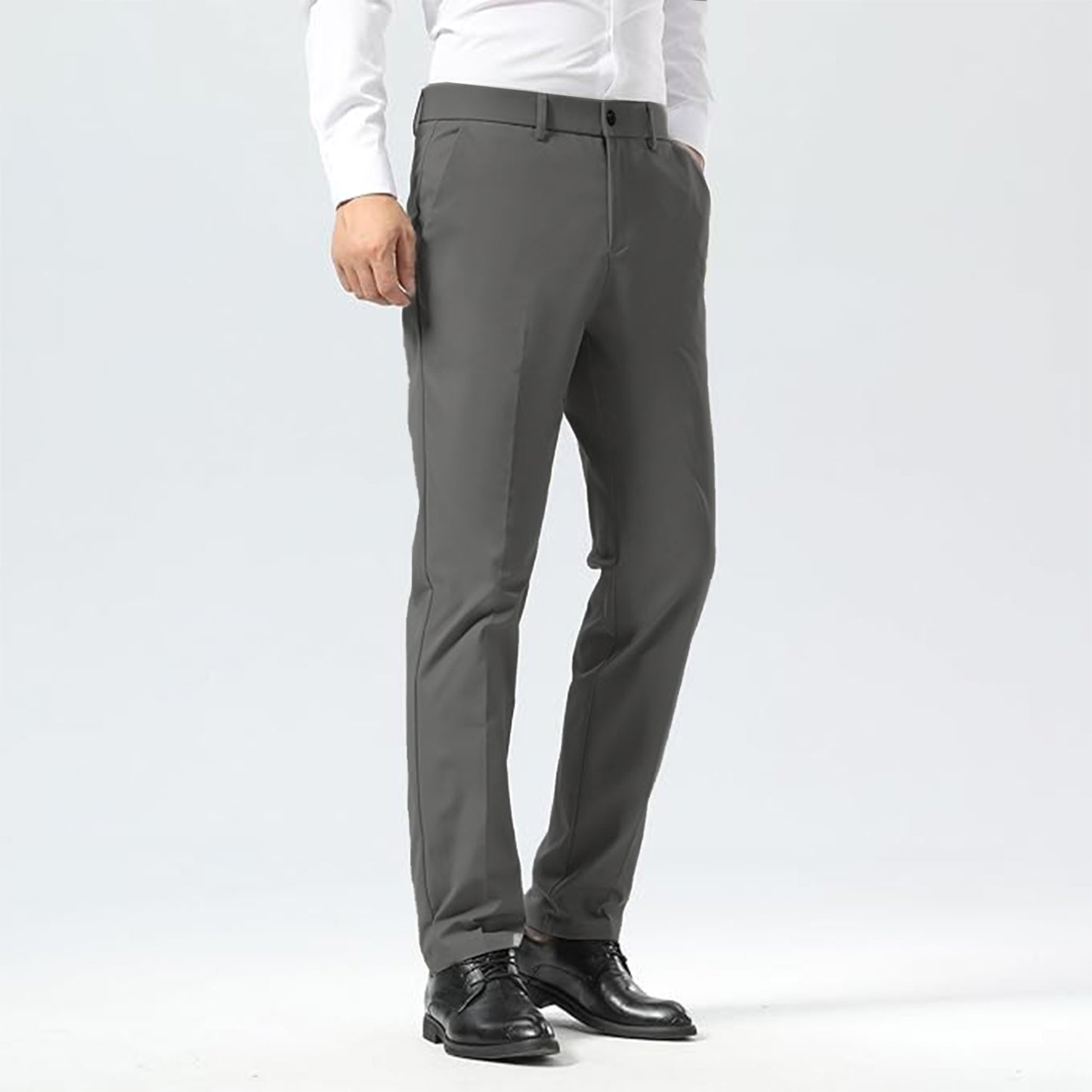 Men's Dress Pants Lounge Casual Big and Tall Work Travel Golf Business Trousers Straight Fit