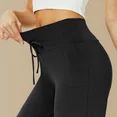 MLDRA Women's Wide Leg Pants Yoga Casual with Pockets Loose Trousers High Waisted Palazzo Lounge Pants Black
