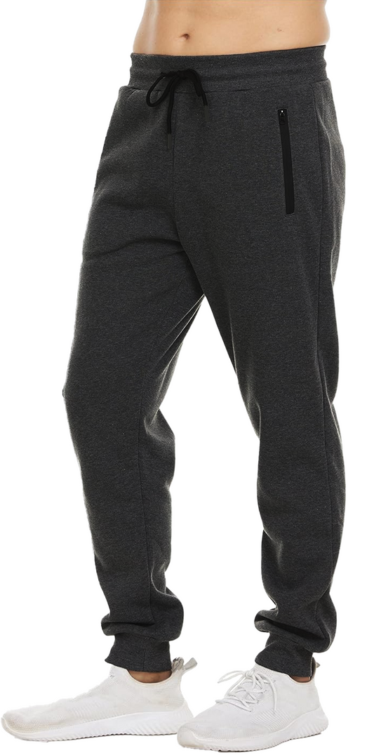 Men's Sweatpants Joggers Lightweight Elastic Waist Athletic Workout Gym Running Sweat Pants with Pockets