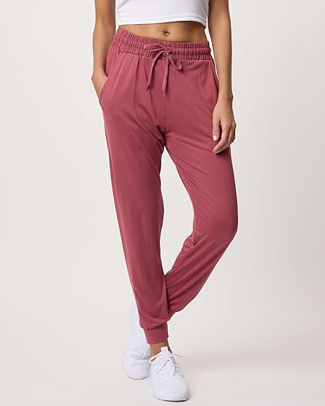 MLDRA 3 Pack Joggers Sweatpants for Women Ultra-Soft Lightweight for Lounge Athletic Yoga Running Workout Pants with Pockets
