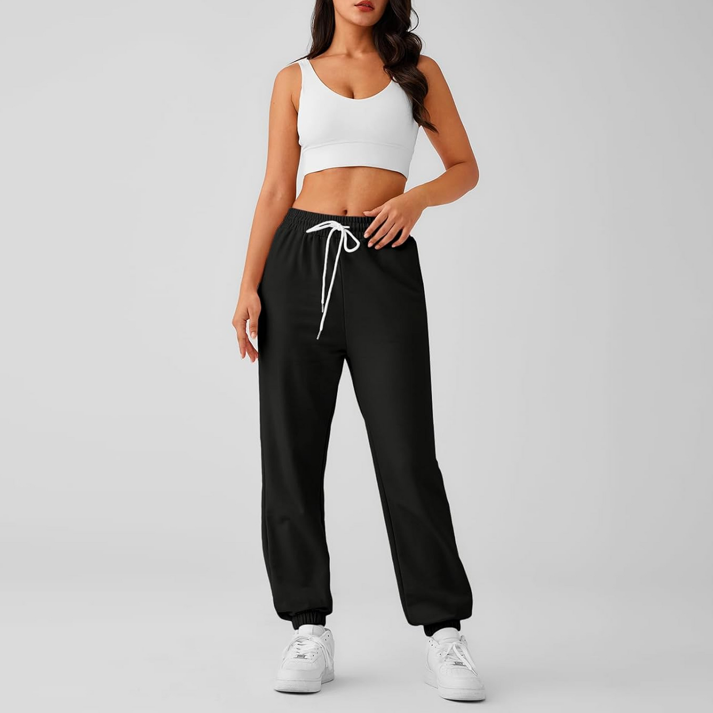 MLDRA Sweatpants Women, Joggers for Women with Pockets, Womens Pants Cinch Bottom Drawstring Athletic