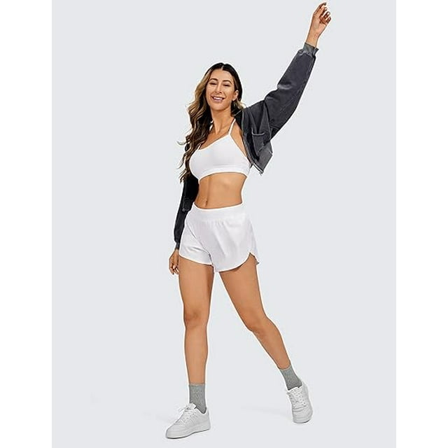 2 Pack Sports Bras for Women, Supportive Workout Bras, Y Back Thin Strap Yoga Bra with Removable Cups