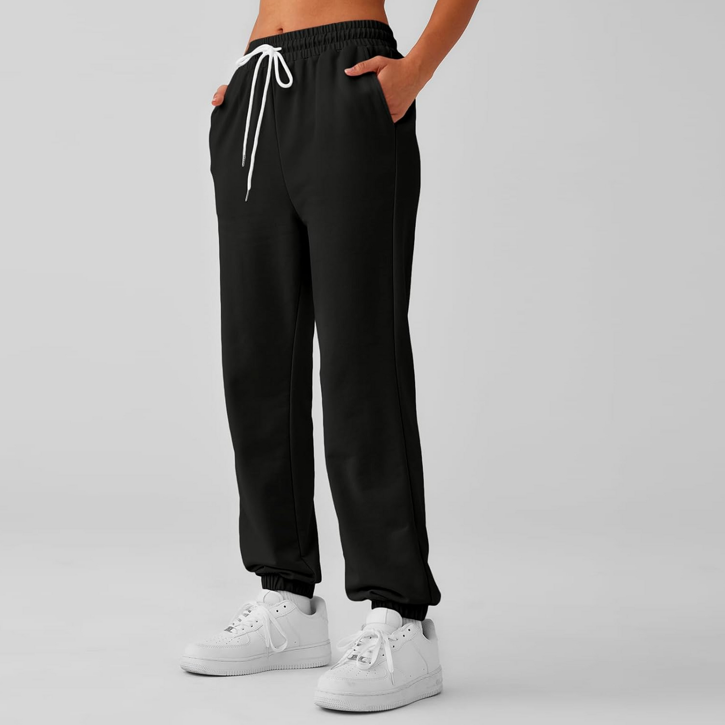 MLDRA Sweatpants Women, Joggers for Women with Pockets, Womens Pants Cinch Bottom Drawstring Athletic