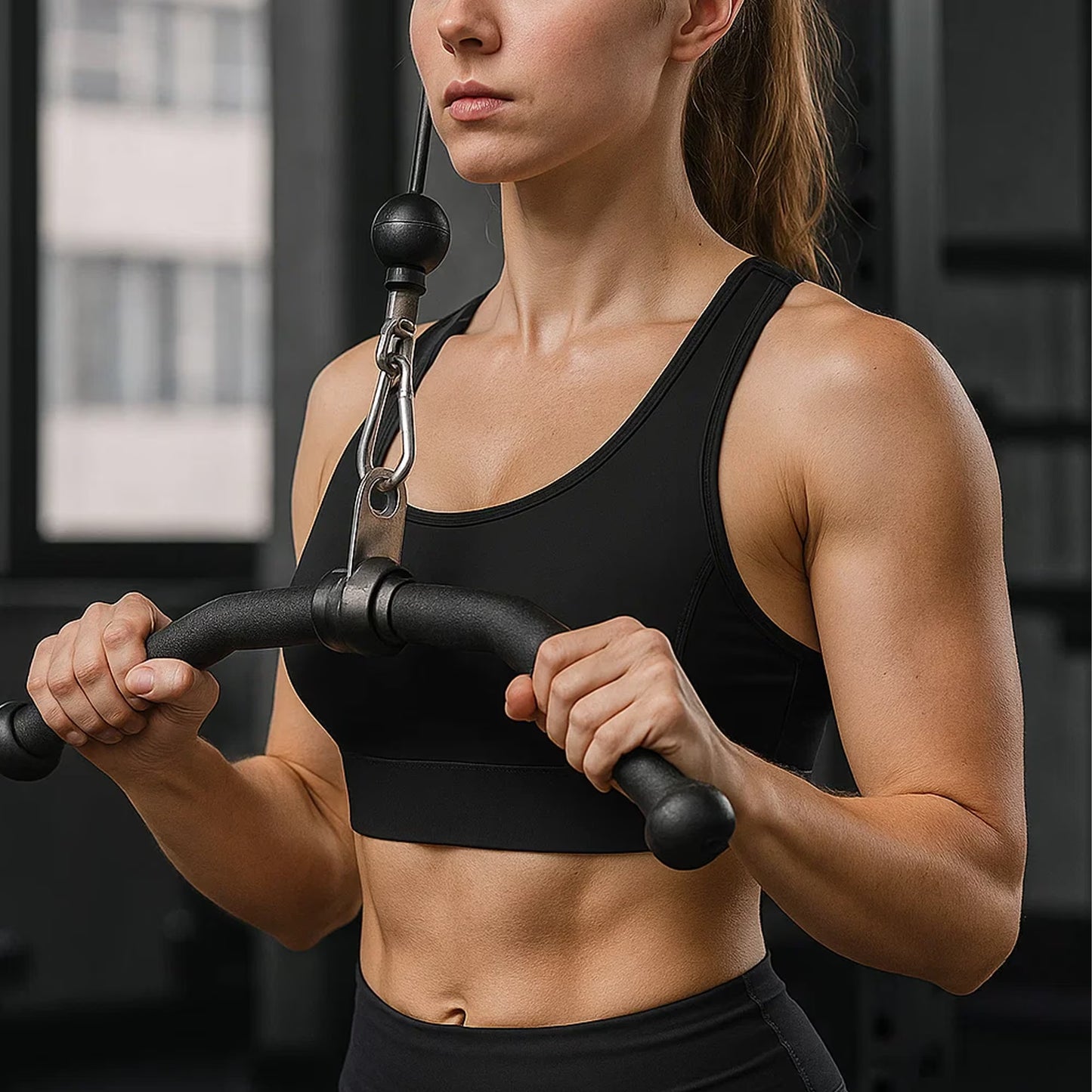Women's Sports Yoga Bra High Impact Support Workout RunningTank Cropped Bra No Underwire full Coverage Padded with Removable Cups Back Medium Support Mesh Back Bra