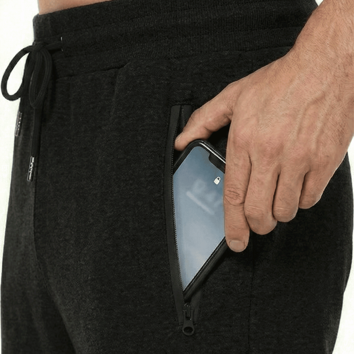 Men's Sweatpants Joggers Lightweight Elastic Waist Athletic Workout Gym Running Sweat Pants with Pockets