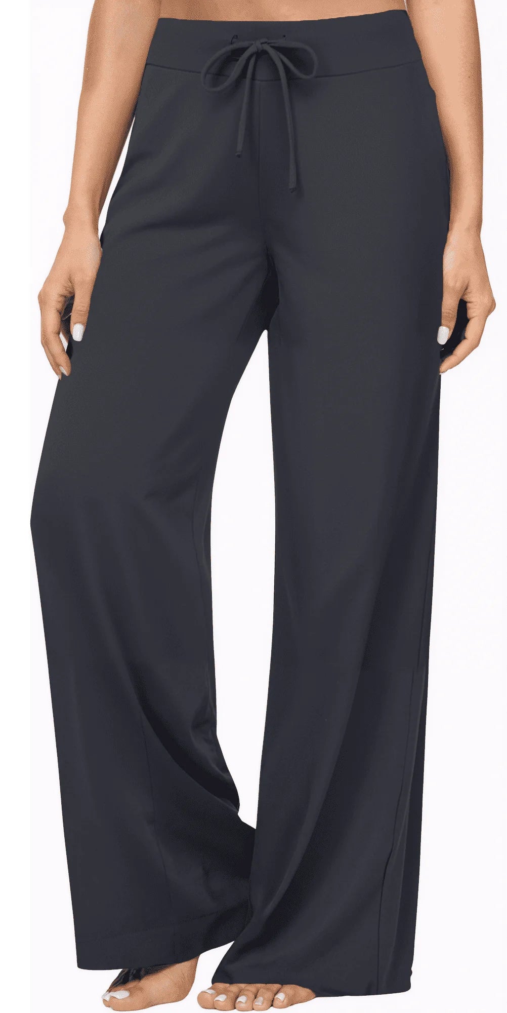 MLDRA Women's Wide Leg Pants Yoga Casual with Pockets Loose Trousers High Waisted sweatpants Palazzo Lounge Pants
