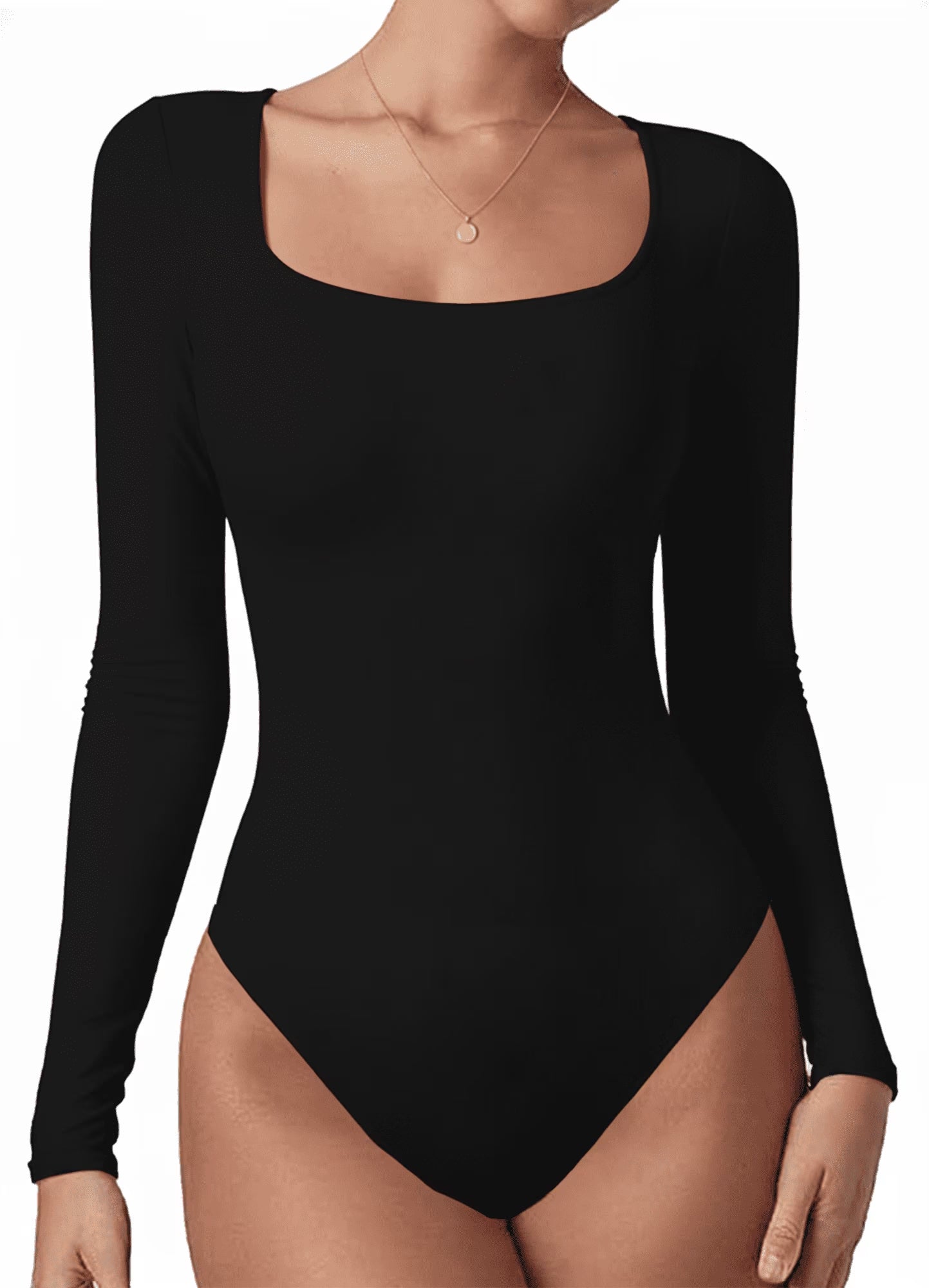 Body Suit Tummy Control Bodysuit Long Sleeve Tops Women Clothing