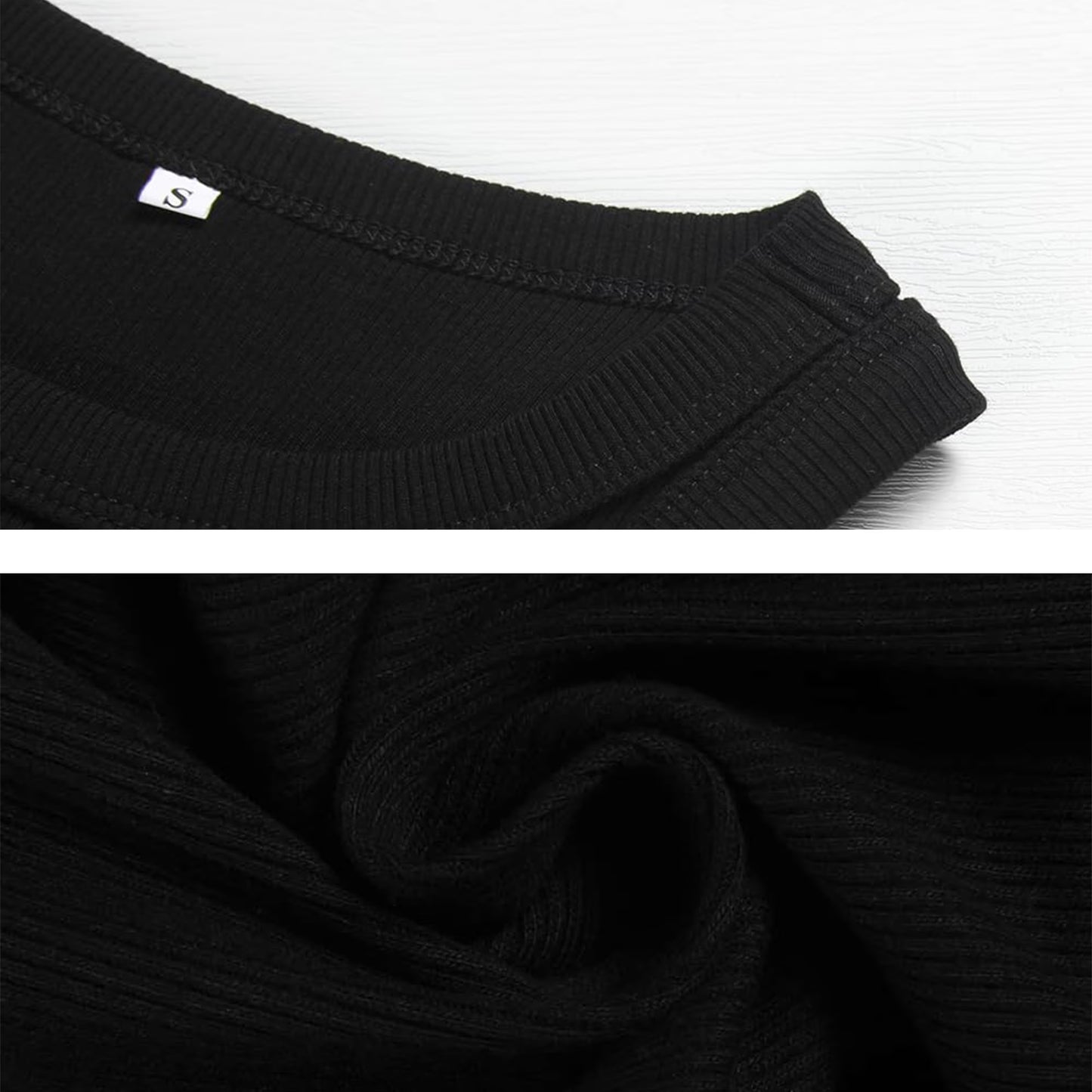 MLDRA Women’s Sleeveless Tank Top Ribbed High Neck Racerback Fitted Casual Basic Summer Top 2026 Black