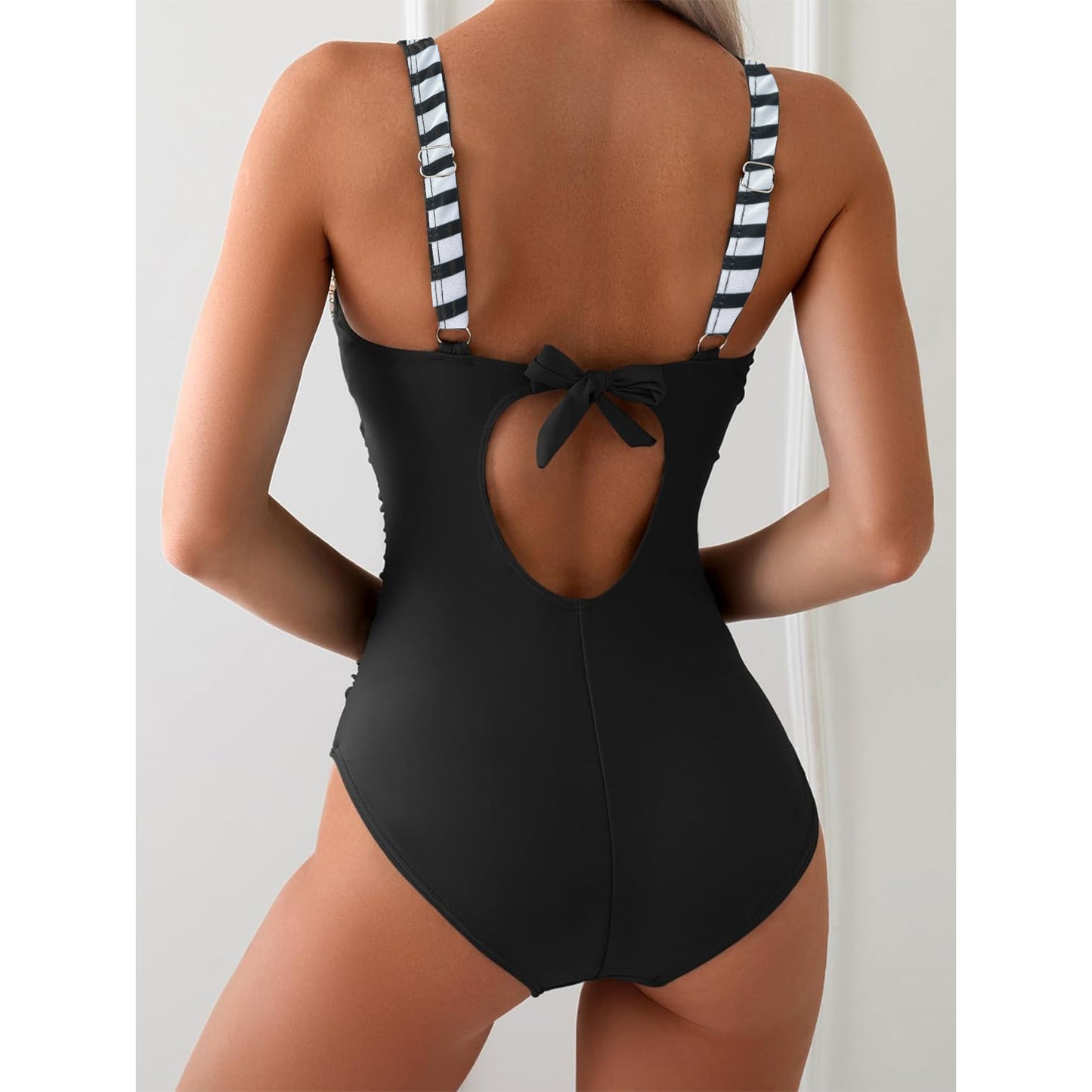 MLDRA Women Bathing Suit Swimsuit Tummy Control One Piece Slimming Swimwear