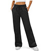 MLDRA Women's Sweatpants Fleece Lined Wide Leg Joggers Baggy Lounge Pants with Drawstring Elastic Waist and Pockets Fall Winter 2025