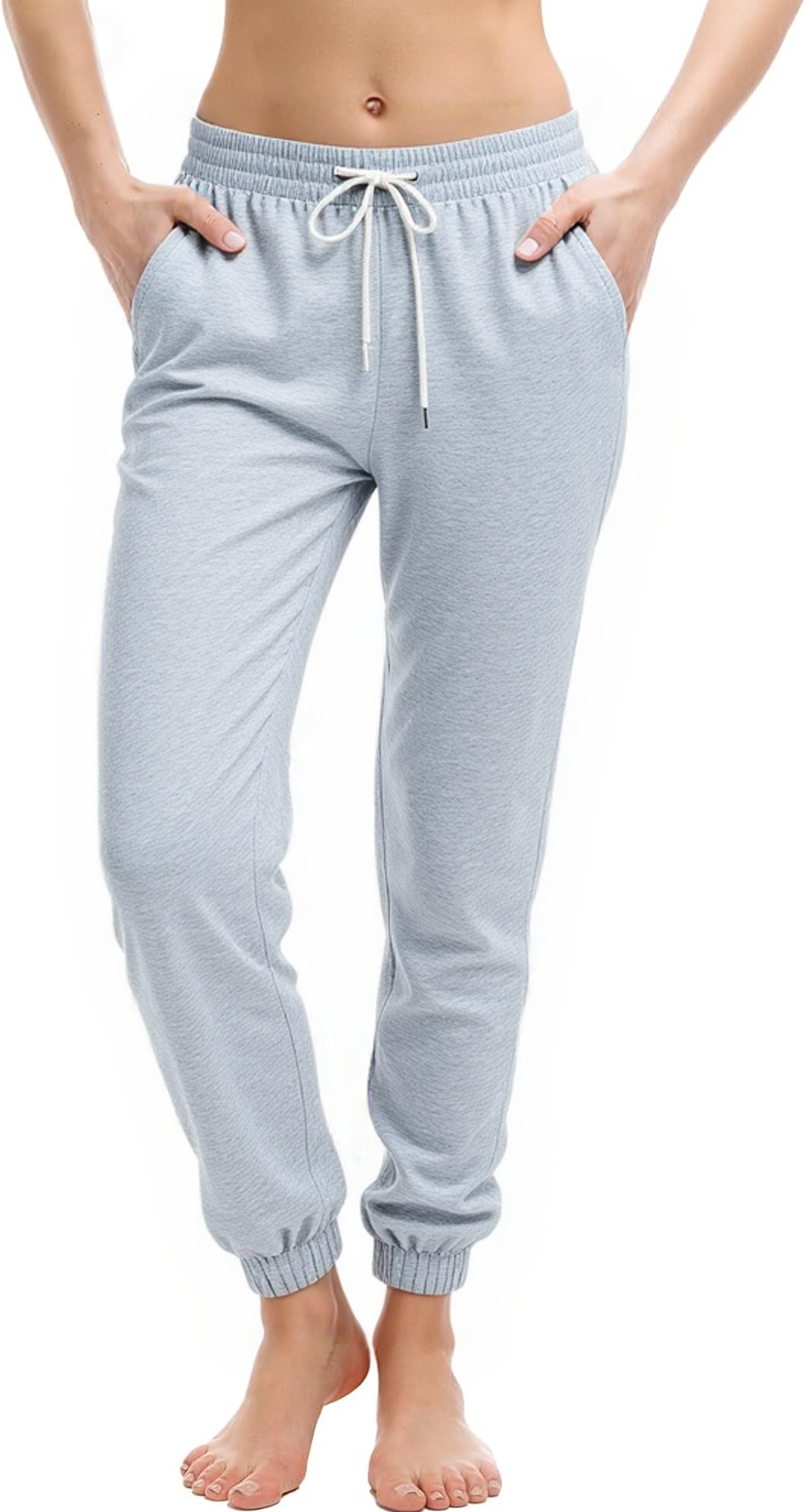 MLDRA Sweatpants Women, Joggers for Women with Pockets, Womens Pants Cinch Bottom Drawstring Athletic