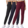 MLDRA 3 Pack Joggers Sweatpants for Women Ultra-Soft Lightweight for Lounge Athletic Yoga Running Workout Pants with Pockets